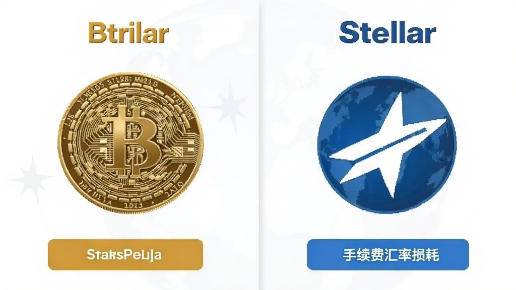 比特币和Stellar跨境支付手续费汇率损耗对比