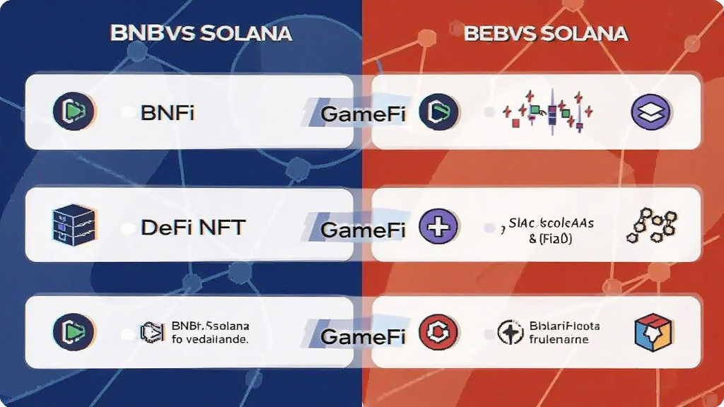 BNBvsSolana ��̬��Ŀ�Ա� DeFi NFT GameFi ˭��ֵ����