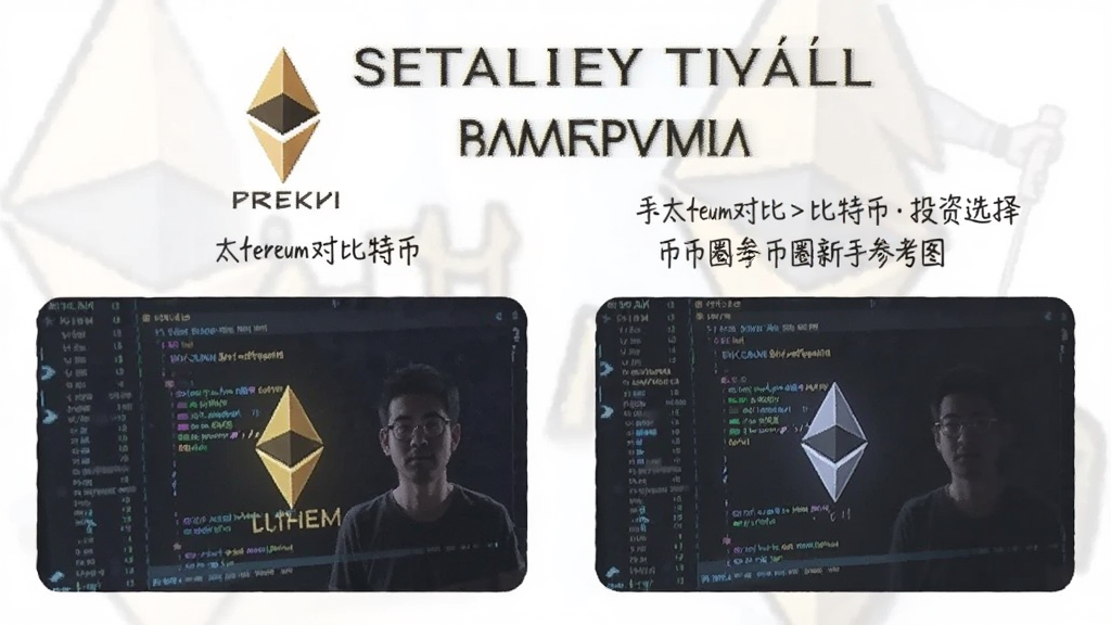 以太坊对比比特币 投资选择 币圈新手参考图