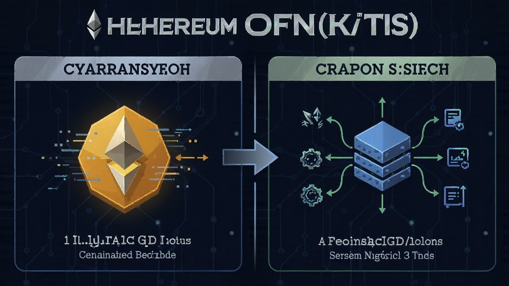 以太坊对比比特币 用途区别 智能合约示意图