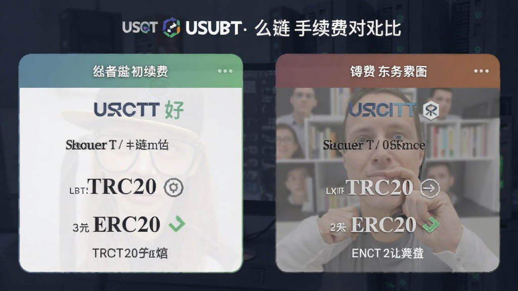 USDT哪个好 不同链手续费对比 TRC20和ERC20怎么选