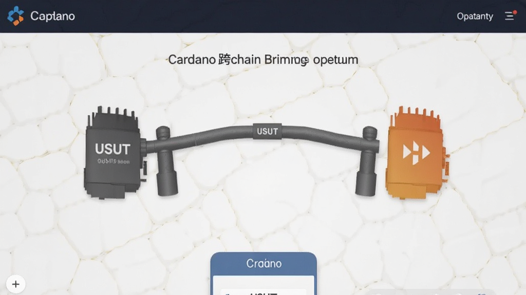 USDT和Cardano跨链桥界面操作截图