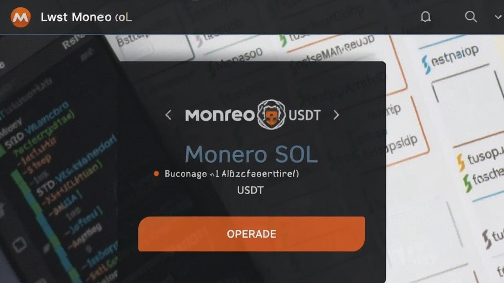 Monero SOL �������һ�USDT������ͼ