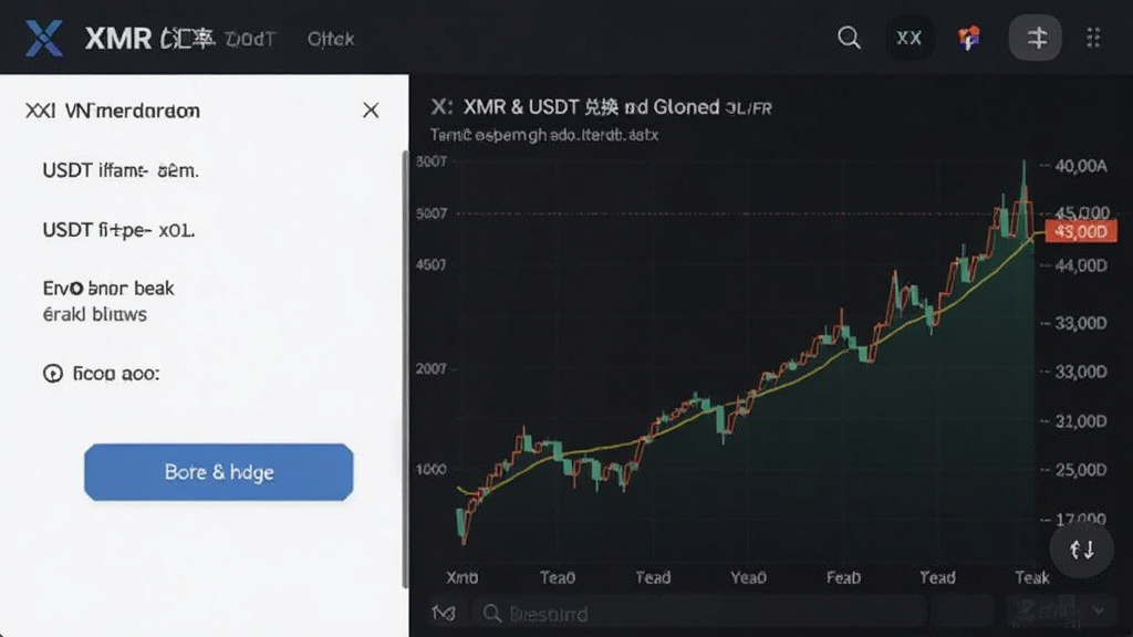 XMR和USDT兑换汇率实时查询方法及行情走势图
