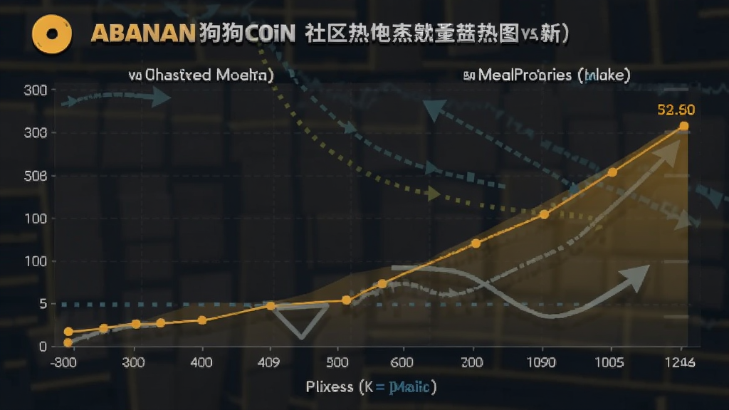 迷安狗狗币社区热度与成交量变化配图