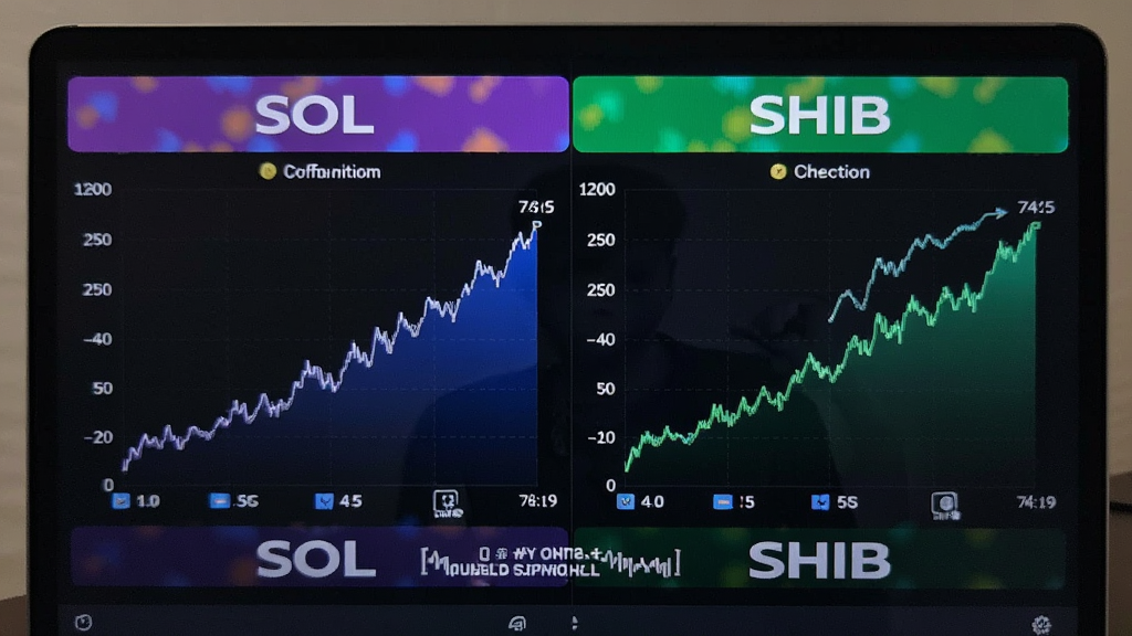 SOL和SHIB币行情走势对比 投资风险实拍配图