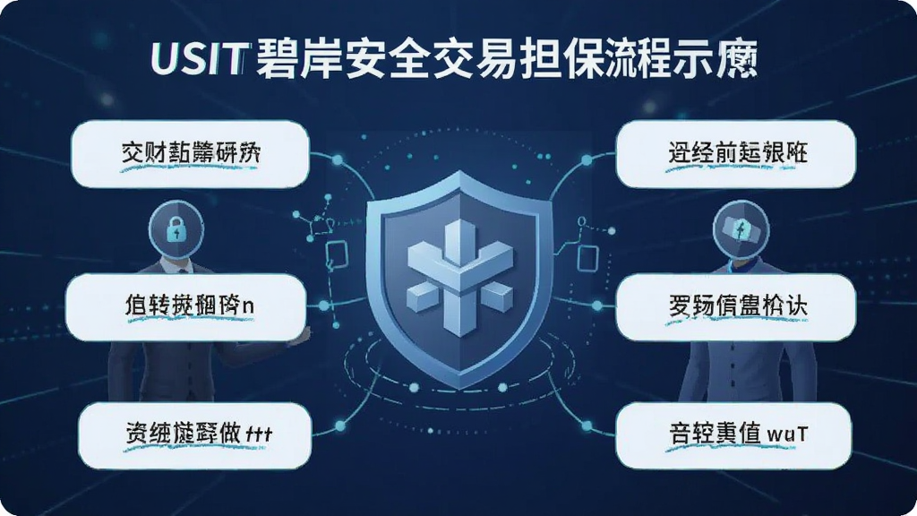 USDT碧岸安全交易担保流程示意图