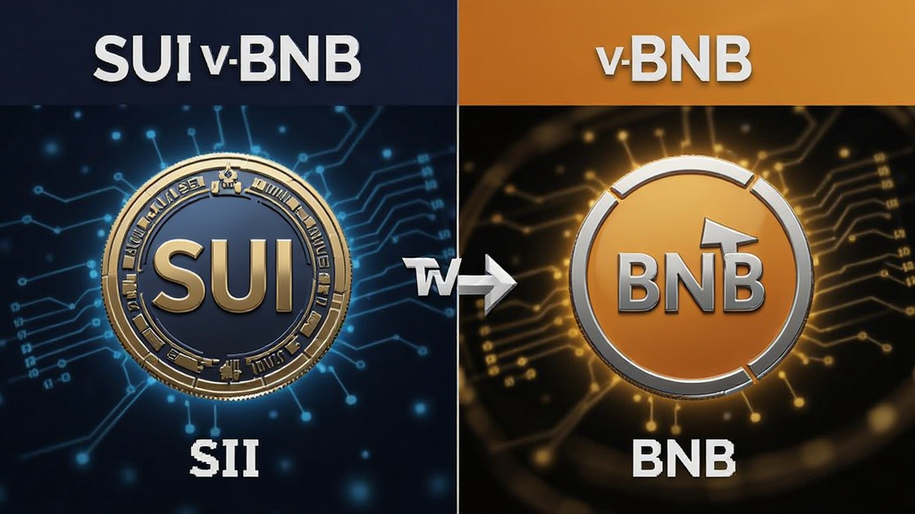 SUIvsBNB 对比分析 SUI币和BNB币投资选择 加密货币配图