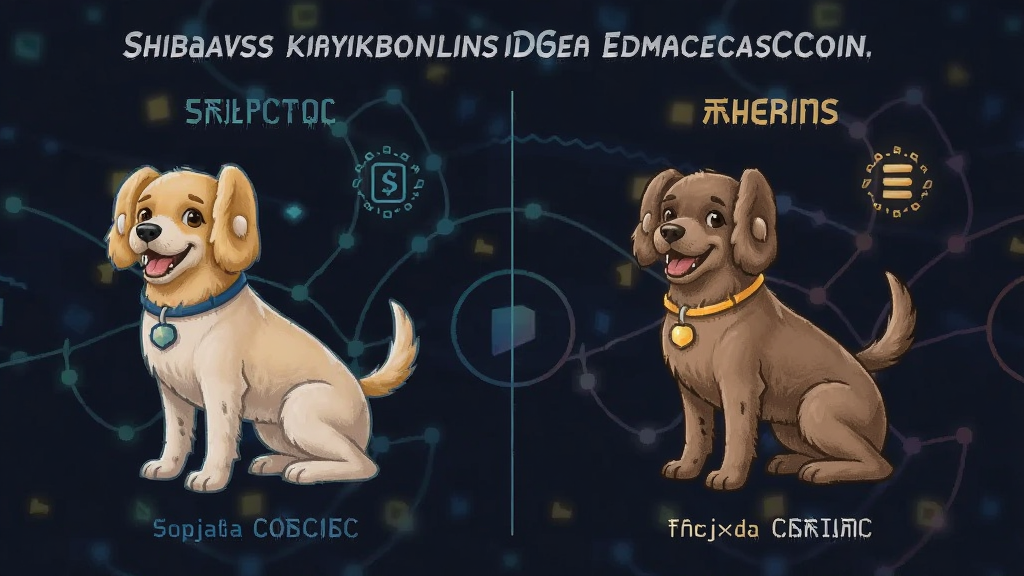 Shibavs狗狗币 生态应用 对比示意图