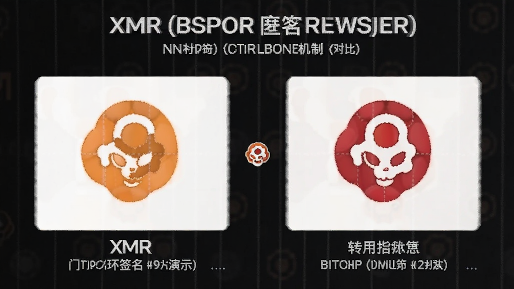 XMR 比特币匿名机制对比 门罗币环签名转账演示
