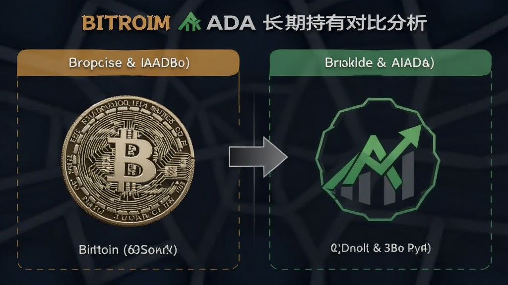 比特币和ADA长期持有对比分析图