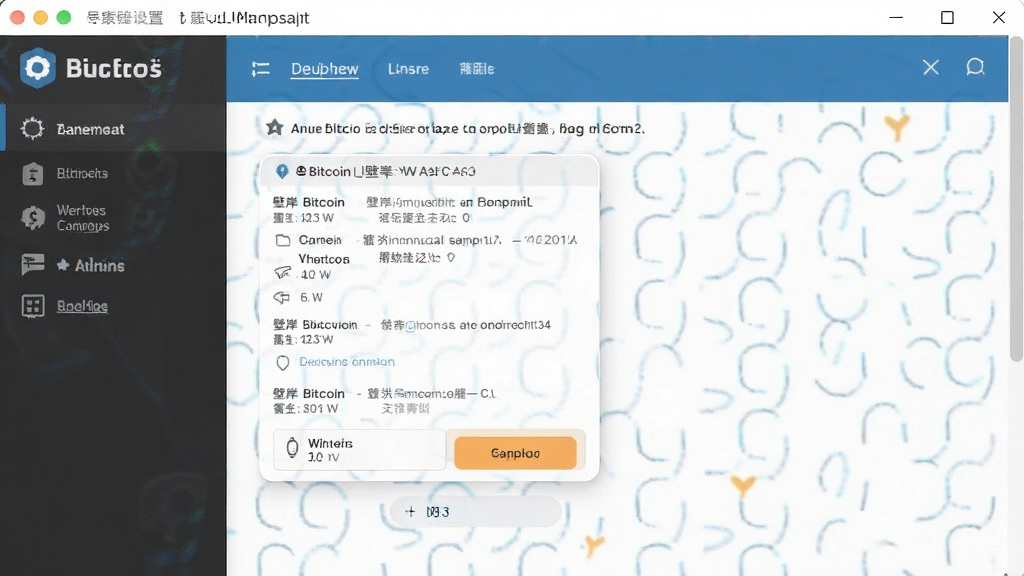 壁岸比特币钱包助记词备份与安全设置界面截图
