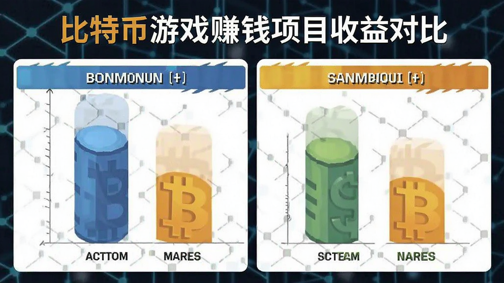 比特币游戏赚钱项目收益对比图