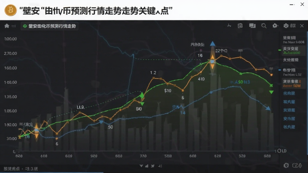 壁安比特币预测行情走势关键点位标注