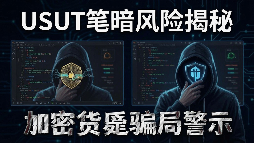 USDT笔暗风险揭秘配图 加密货币骗局警示图