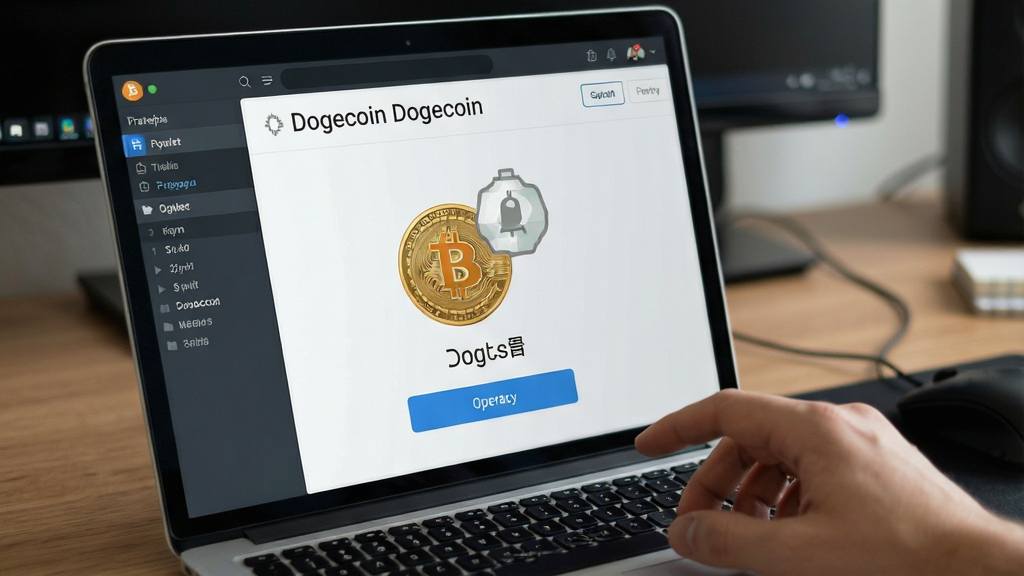 比特币 Dogecoin 钱包 交易平台 操作界面