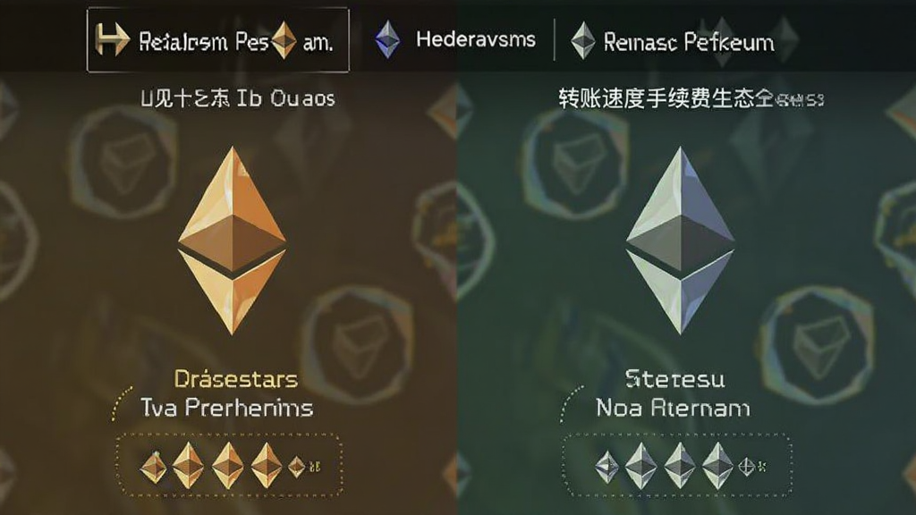 Hederavs以太坊 两条公链对比选择指南 转账速度手续费生态全解析