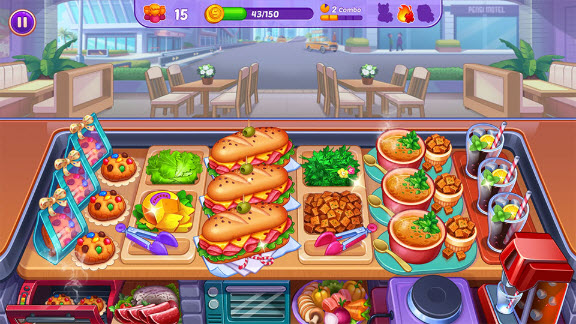 ���Ĳ���������Ϸ(Cooking Crush��װ��)v6.4.1 ��׿��