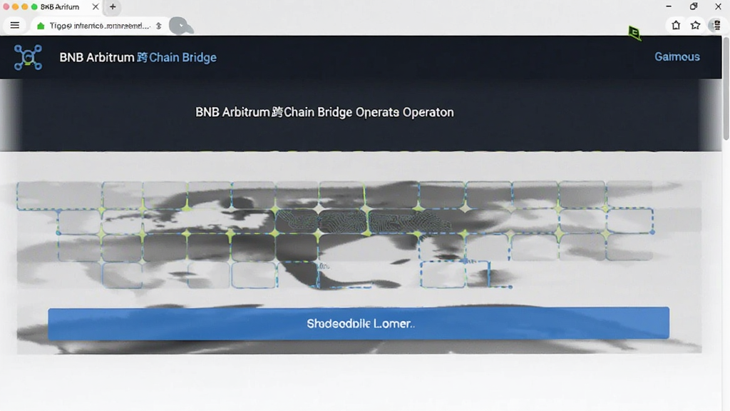 BNB Arbitrum跨链桥操作界面截图