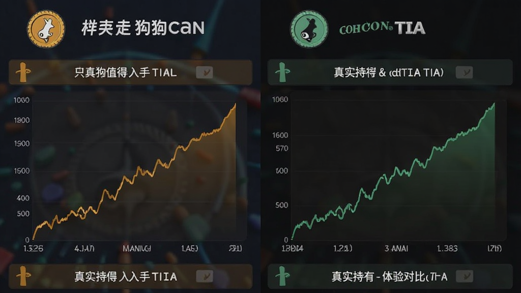 狗狗币和TIA谁更值得入手 两者行情走势与真实持有体验对比图