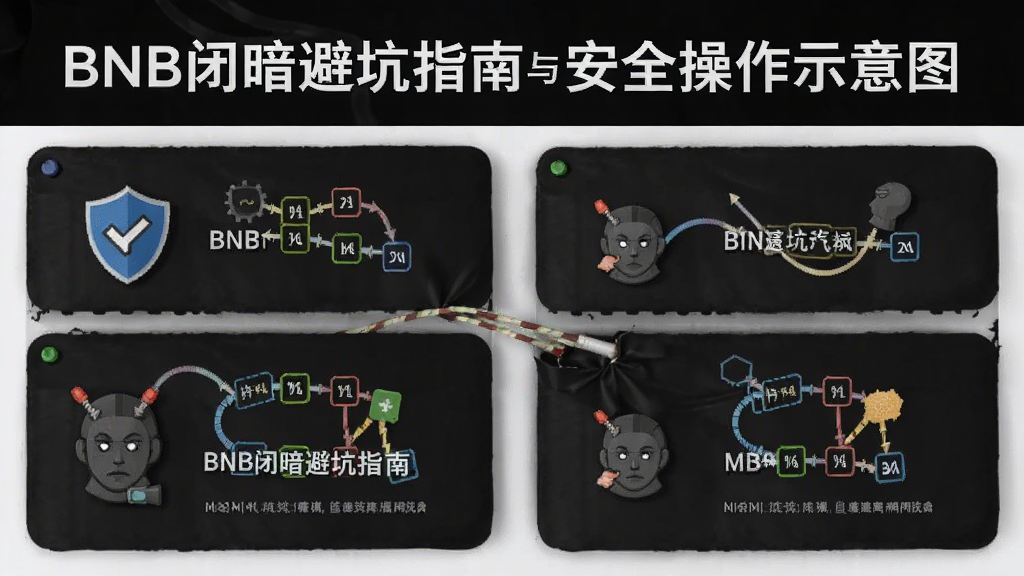 BNB闭暗避坑指南与安全操作示意图