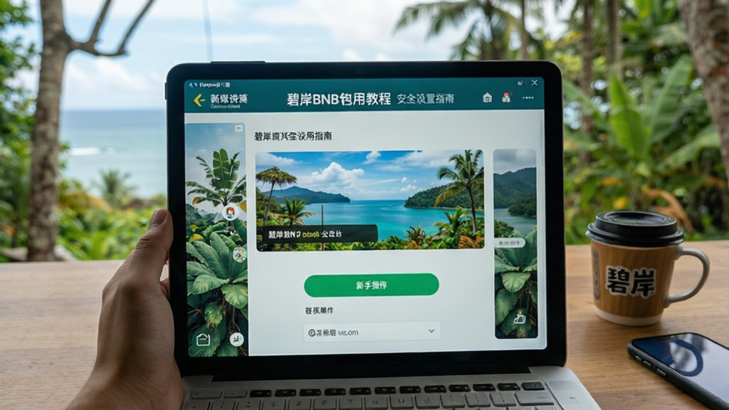 碧岸BNB钱包使用教程及安全设置指南 新手操作界面