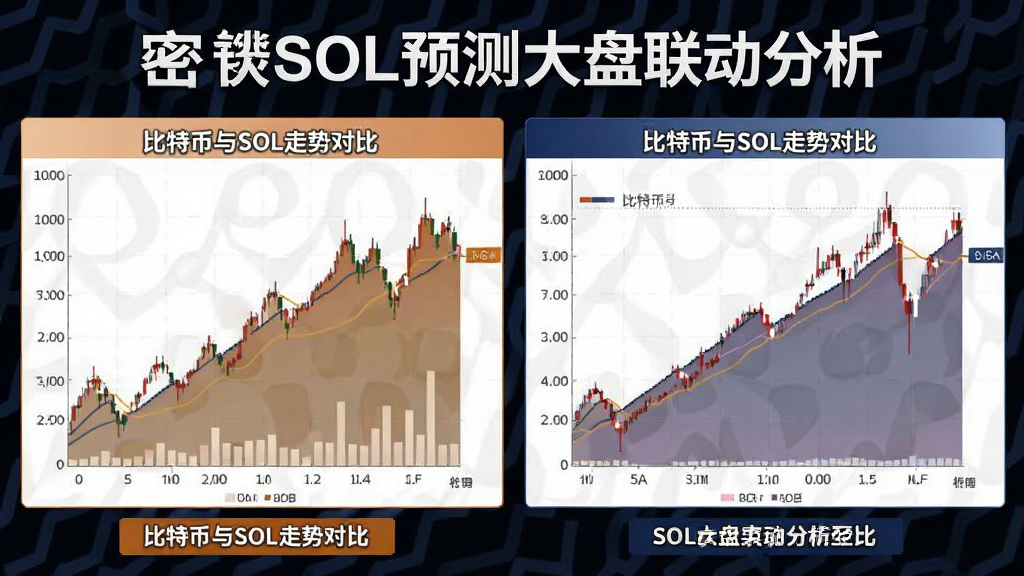 密安SOL预测大盘联动分析配图 比特币与SOL走势对比图
