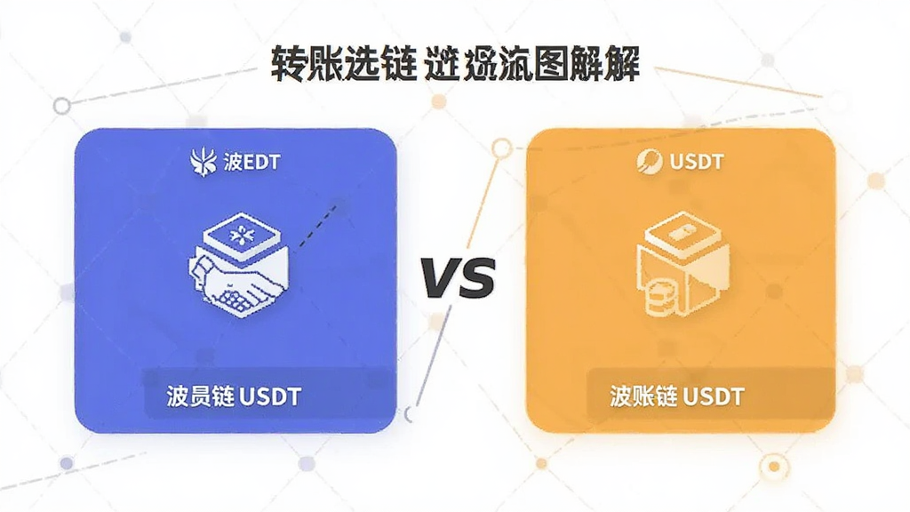波场vsUSDT 波场链和USDT关系图解 转账选链避坑指南