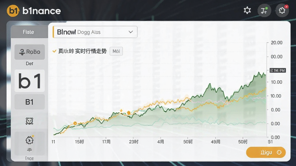 b1nance 狗狗币 价格 实时行情走势查询界面