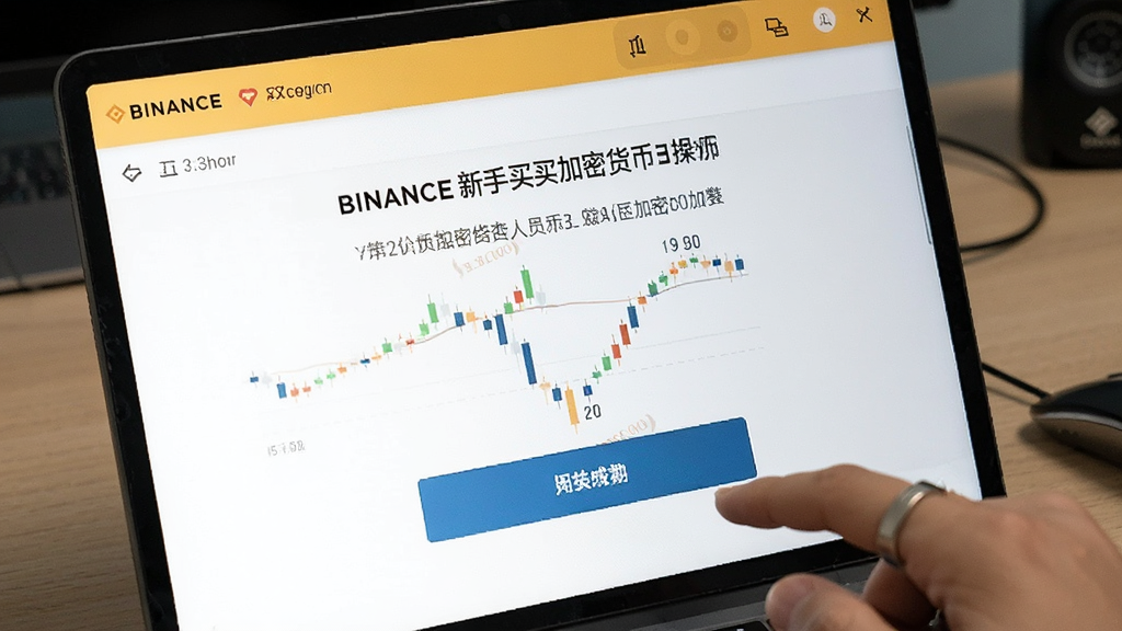 BINANCE新手买卖加密货币操作界面