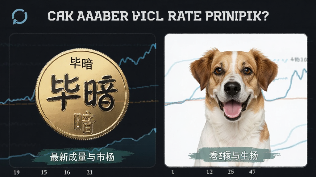 毕暗狗狗币最新成交量与市场情绪配图