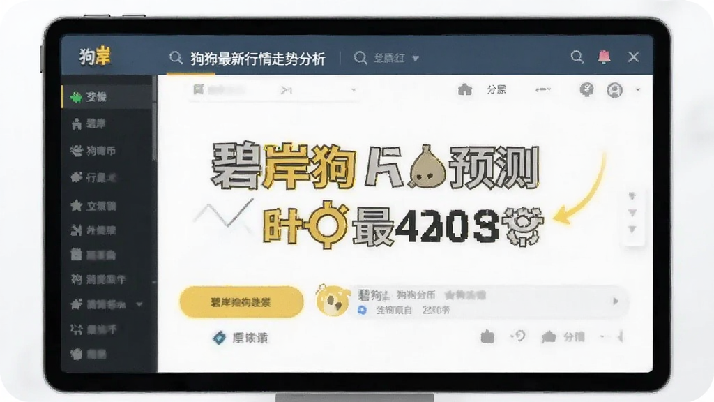 碧岸狗狗币预测 狗狗币最新行情走势分析配图