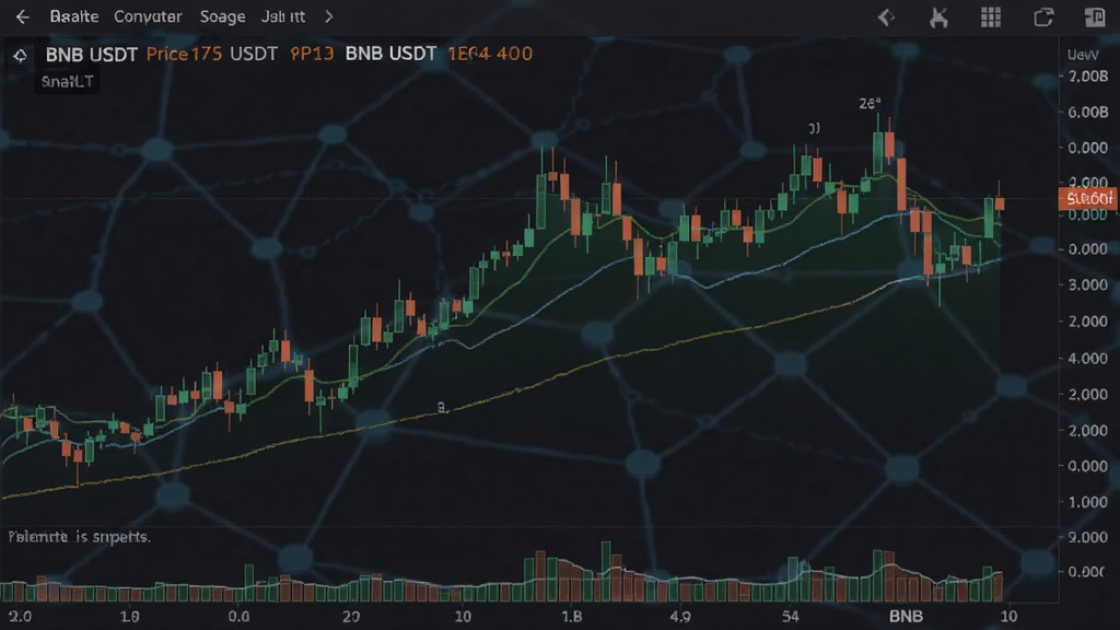 BNB USDT�۸�����K��ͼ����
