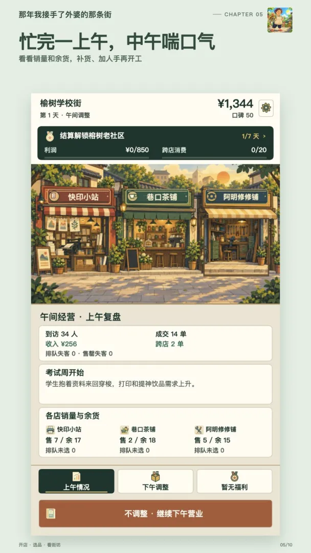 那年我接手了外婆的那条街游戏v1.503 安卓版