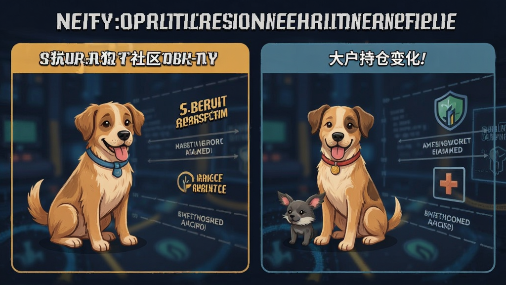 臂安狗狗币社区情绪与大户持仓变化 狗狗币消息面影响走势示意图
