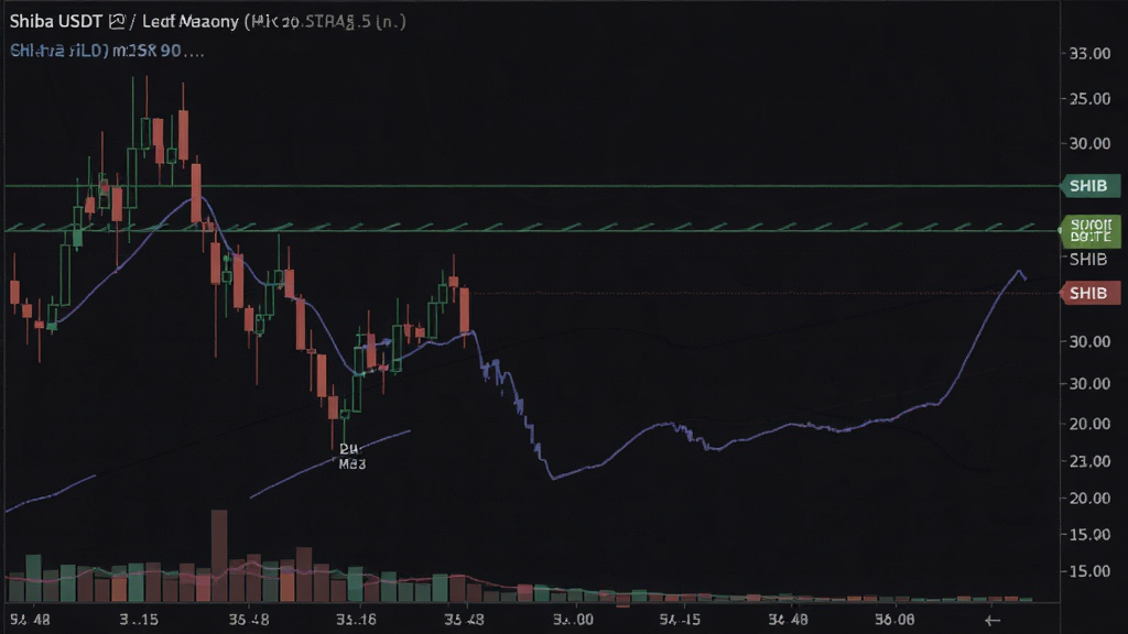 Shiba USDT��СʱK��ͼ չʾSHIB������֧��ѹ��λ