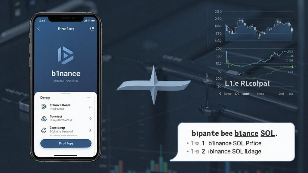 b1nance SOL 价格手机App查询步骤示意图