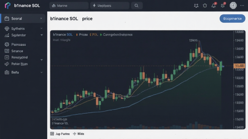 b1nance SOL 价格网页端K线走势图