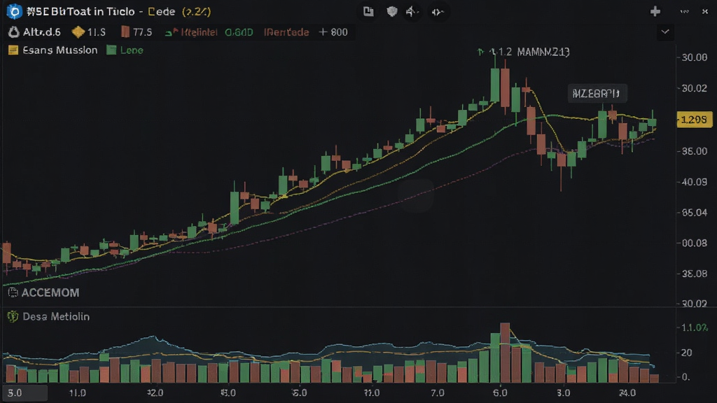 弊安比特币行情K线走势与量能变化