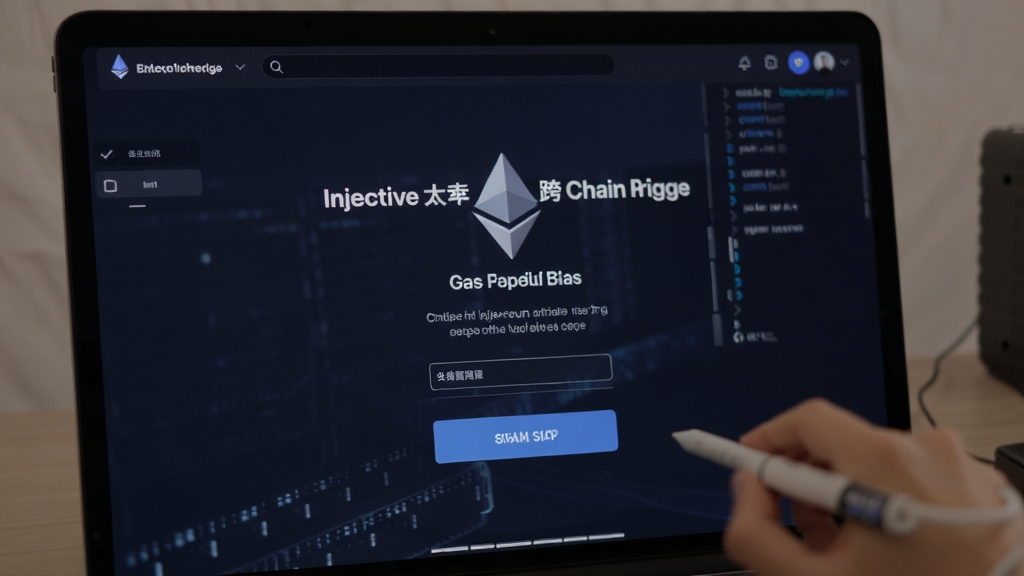 Injective以太坊跨链桥gas费确认页面 钱包签名操作演示