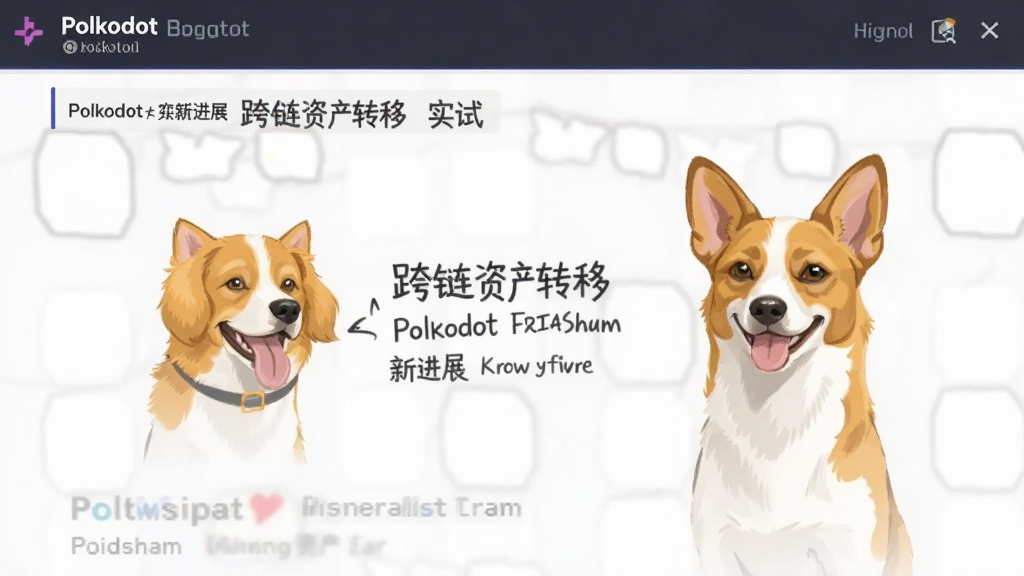 Polkadot 狗狗币跨链桥接新进展 跨链资产转移 实测截图