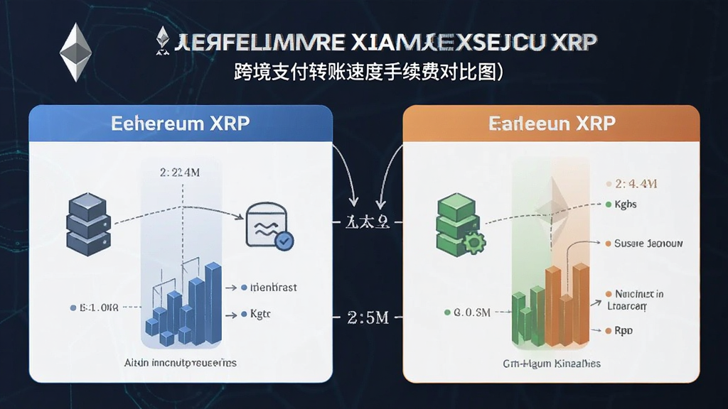 以太坊 XRP 跨境支付转账速度手续费对比图