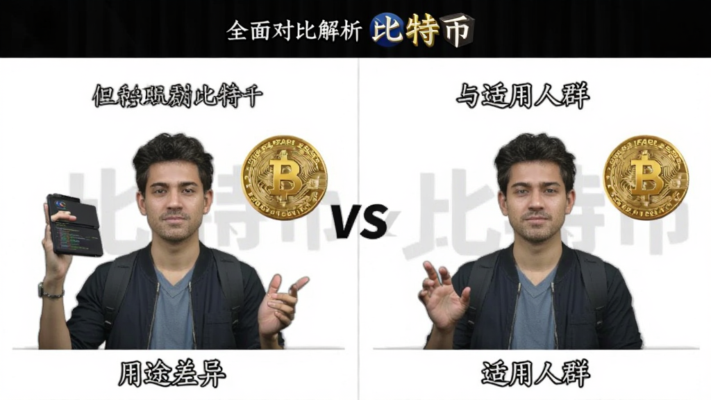 Immutablevs比特币 全面对比解析配图 用途差异与适用人群