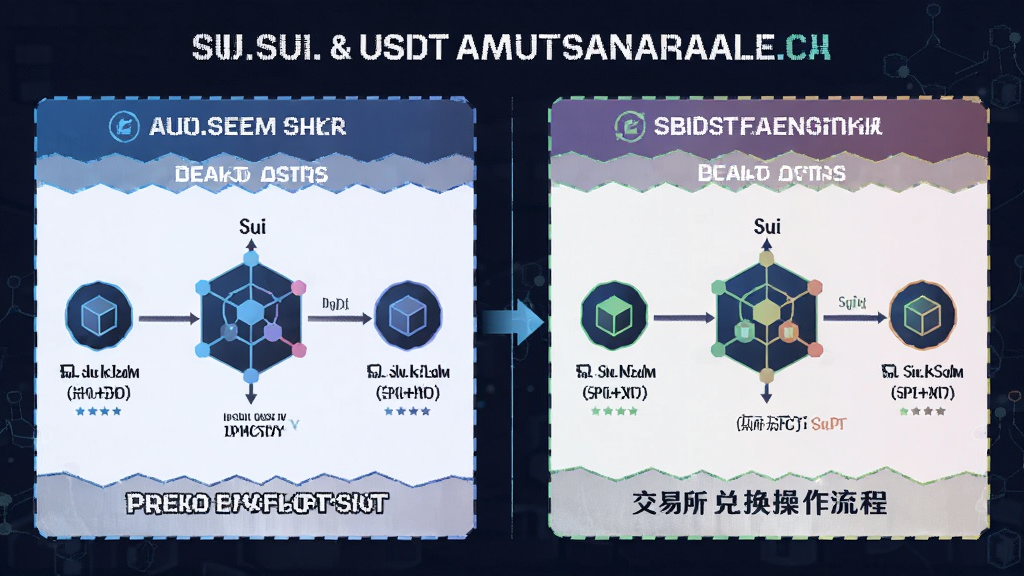 Sui和USDT链上购买方式对比图 跨链桥交易所兑换操作流程