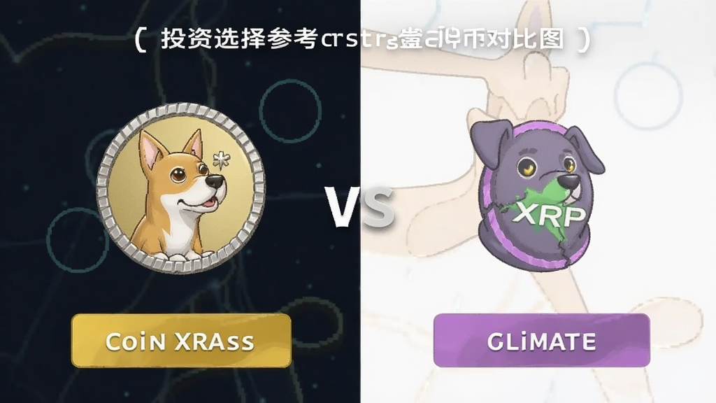 狗狗币vsXRP 两种币对比图 投资选择参考