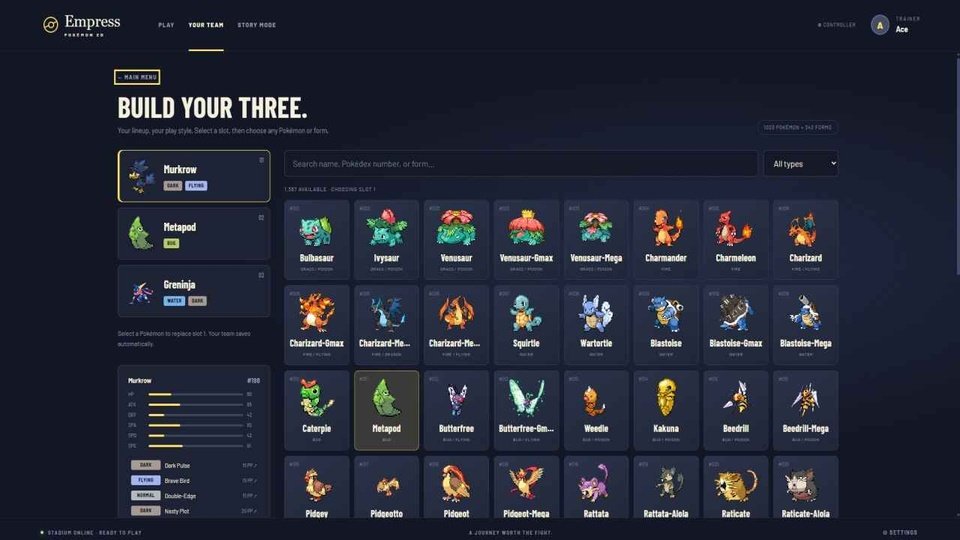 宝可梦竞技场2d游戏手机版(Empress: Pokémon 2D)v0.4.1 最新版