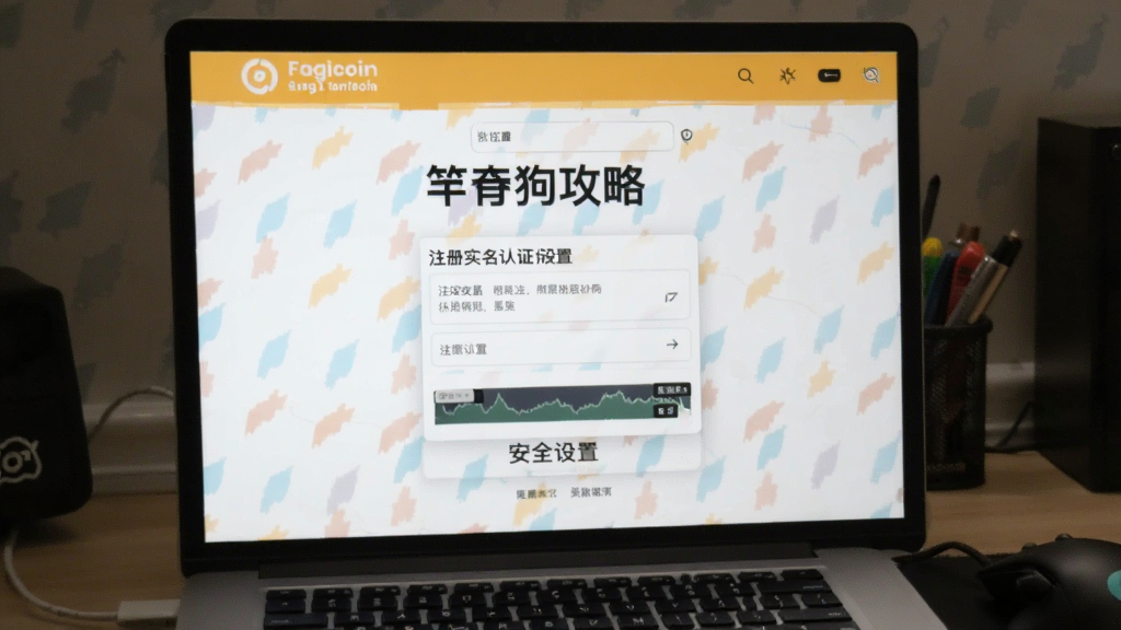笔安 狗狗币 攻略 注册实名认证安全设置界面