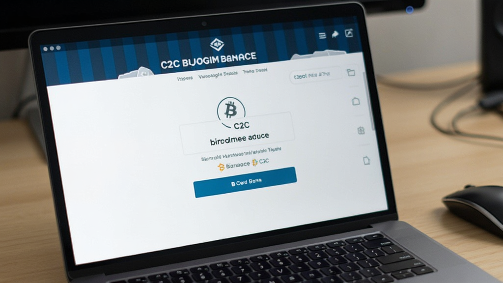 binanace比特币法币入金C2C买币操作界面配图