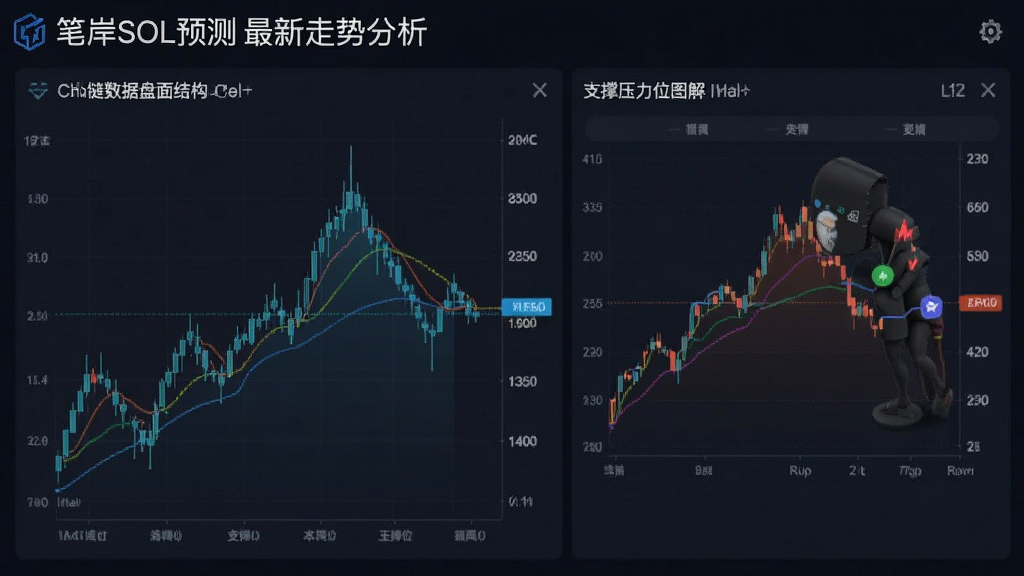 笔岸SOL预测最新走势分析 链上数据盘面结构 支撑压力位图解