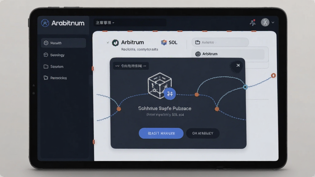 Arbitrum和SOL跨链安全操作注意事项 钱包授权管理界面
